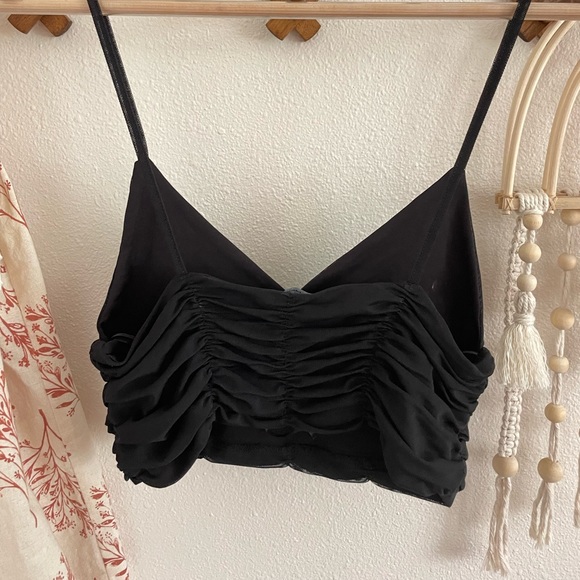 Zara ruched bralette tank - Picture 2 of 5